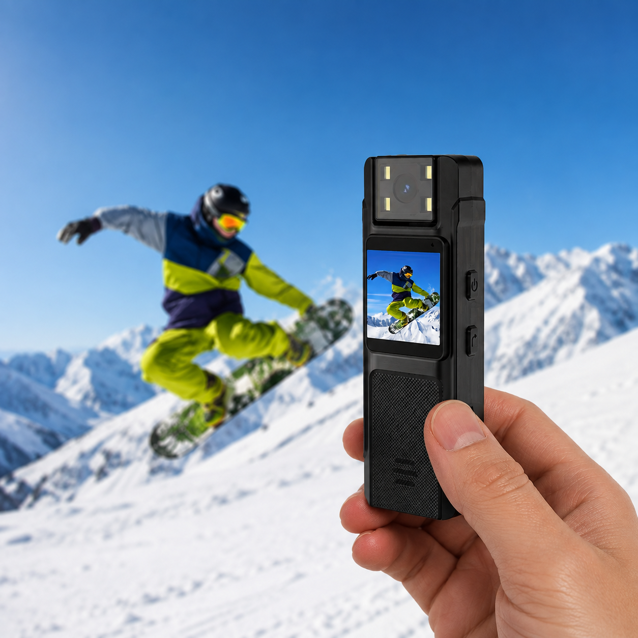 4K Rotatable Body Camera