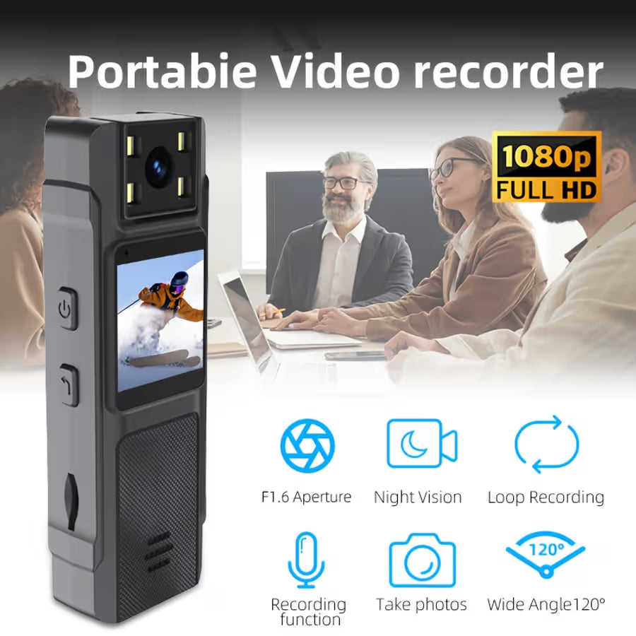 4K Rotatable Body Camera