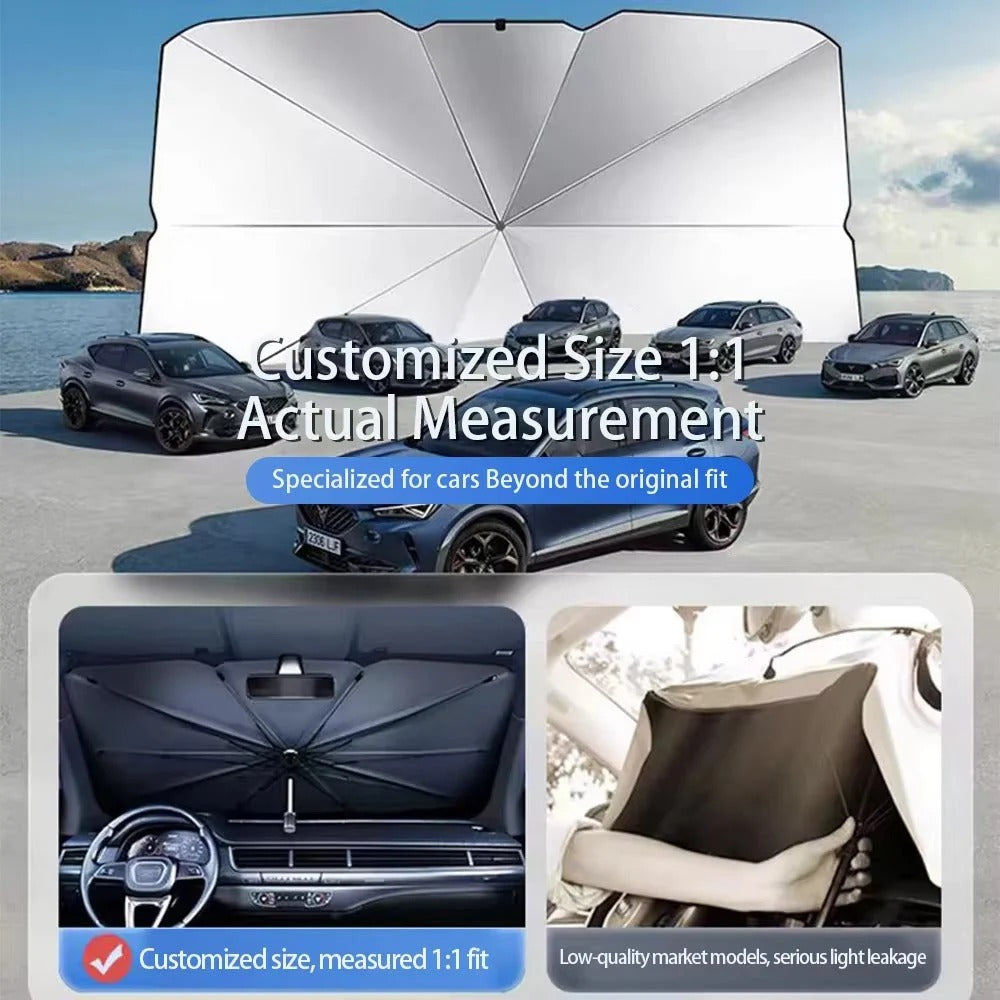 Foldable Car Windshield Sunshade Umbrella