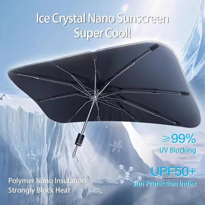 Foldable Car Windshield Sunshade Umbrella
